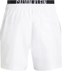 Calvin Klein Swimwear Badeshorts MEDIUM DOUBLE WB Dunkelrot/Braun/Grau/Weiß/Rot/Rosa