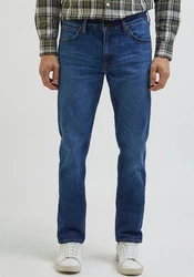 Lee Regular-fit-Jeans DAREN ZIP FLY Hellblau/Dunkelblau/Blau