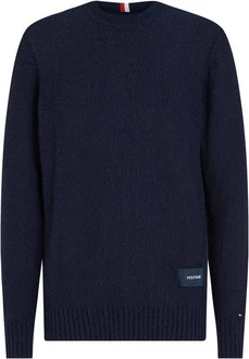 TOMMY HILFIGER Strickpullover SLUB YARN C NK