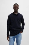 BOSS ORANGE Poloshirt Passerby Dunkelblau/Blau
