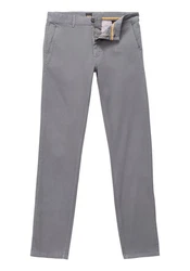 BOSS Chinohose Herren Hose CHINO Tapered Fit Hellgrau/Grau