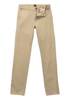BOSS Chinohose Herren Hose CHINO Tapered Fit Khaki/Beige BOSS Chinohose Herren Hose CHINO Tapered Fit Khaki/Beige