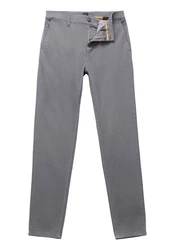 BOSS Chinohose Herren Hose CHINO Tapered Fit Hellgrau/Grau/Dunkelgrau