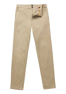 BOSS Chinohose Herren Hose CHINO Tapered Fit Khaki/Beige