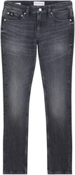 Calvin Klein Jeans SLIM Slim-fit-Jeans 5-Pocket Form Dunkelgrau/Dunkelblau/Grau