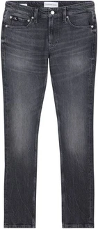 Calvin Klein Jeans SLIM Slim-fit-Jeans 5-Pocket Form Dunkelgrau/Dunkelblau/Grau Calvin Klein Jeans SLIM Slim-fit-Jeans 5-Pocket Form Dunkelgrau/Dunkelblau/Grau