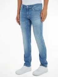 Calvin Klein Jeans Slim-fit-Jeans SLIM im 5-Pocket-Style Hellblau/Blau