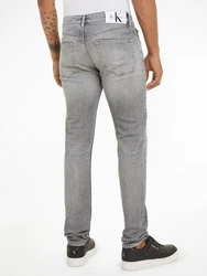 Calvin Klein Jeans SLIM TAPER in 5-Pocket-Form Hellgrau/Grau