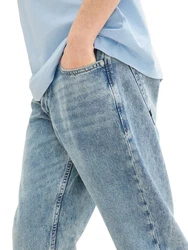 TOM TAILOR 5-Pocket Jeans Loose-fit Jeans Hellblau/Blau