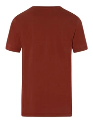 Hanro V-Shirt Living Shirts Rot/Braun/Orange/Dunkelrot