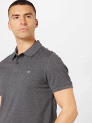 GANT Poloshirt REGULAR SHIELD Anthrazit/grau