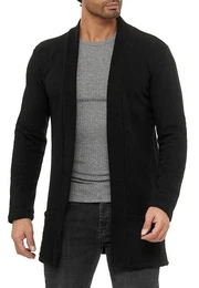 Strickjacke Red Bridge Herren Cardigan Jacke Sweat-Jacke Sakko Long Cut hochwertig