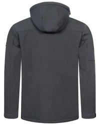 Geographical Norway Softshelljacke Herrenspring Jacke Windbreaker Regen Dunkelgrau/Grau/Hellgrau/Dunkelblau