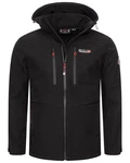 Geographical Norway Softshelljacke Herrenspring Jacke Windbreaker Regen Schwarz