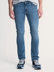 BIG STAR Slim-fit Jeans TOBIAS Hellblau/Blau