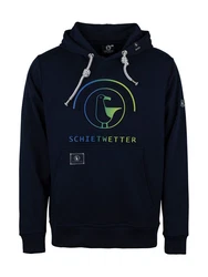 Schietwetter Kapuzenpullover Herren Hoodie Hansi Dunkelblau/Blau