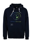 Schietwetter Kapuzenpullover Herren Hoodie Hansi Dunkelblau/Blau