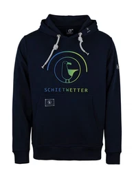 Kapuzenpullover Herren Hoodie Hansi 3D-Logo-Print, warm, bequem