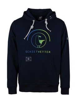Schietwetter Kapuzenpullover Herren Hoodie Hansi Dunkelblau/Blau