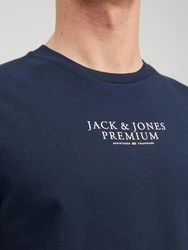 Jack & Jones T-Shirt JPRArchie JPRBLUARCHIE (1-tlg) navy/wei