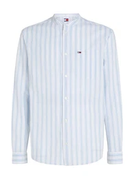 Langarmhemd TJM MAO STRIPE LINEN BLEND SHIRT