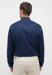 Eterna Hemd Dunkelblau/Hellblau/Blau