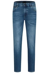 bugatti Regular-fit 5-Pocket Jeans Flexcity Hellblau/Blau/Dunkelblau