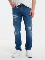 BIG STAR Tapered-fit Jeans TERRY TAPERED Blau