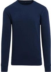 Build Your Brand Sweatshirt Light Crew Sweatshirt/Pullover 