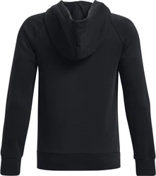 Under Armour Hoodie UA Rival Fleece Fullzip Rot/Schwarz