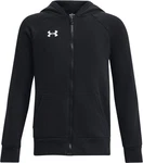 Under Armour Hoodie UA Rival Fleece Fullzip Rot/Schwarz