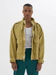 OSSY HOMER Jeansjacke Beige/Khaki/Gelb/Dunkelgrün/Grün