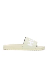 HUGO Match it Slid rblg Badepantolette Hellgrün/Khaki