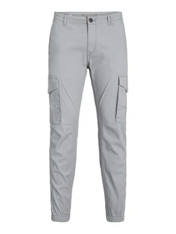 JACK & JONES JJIPAUL JJFLAKE AKM 542 Hose Grau/Hellgrau/Khaki