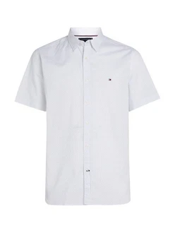 TOMMY HILFIGER Hemd NATURAL SOFT MINI PRT SHIRT