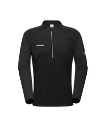 Mammut Longsleeve Aenergy FL Half Zip Schwarz/Dunkelrot/Rot