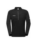 Mammut Longsleeve Aenergy FL Half Zip Schwarz/Dunkelrot/Rot