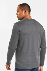 Next Langarmshirt Rundhalsshirt Regular Fit Dunkelgrau/Hellgrau/Grau/Rosa/Lila