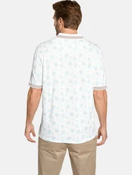 Babista Poloshirt ELEGUNO wei gemustert