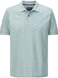 Babista Poloshirt ELEGARIO Blau/Grün/Hellblau