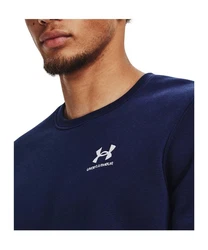 Under Armour Essential Fleece Sweatshirt Sweater Dunkelblau/Rot/Blau/Hellblau