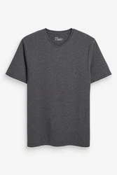 Next T-Shirt Essential V-Ausschnitt Dunkelgrau/Grau/Hellgrau