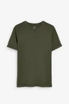 Next T-Shirt Essential V-Ausschnitt Dunkelgrün/Grün Next T-Shirt Essential V-Ausschnitt Dunkelgrün/Grün