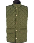 Barbour Steppweste New Lowerdale Dunkelgrün