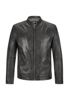 Milestone Bikerjacke Lederjacke MSLacona 