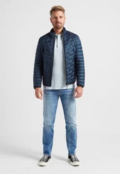 Milestone Steppjacke MSLionel Hellblau/Dunkelblau/Blau