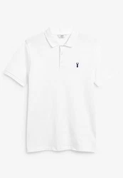 Next Poloshirt Slim Fit Piqu-Polohemd Lila/Grün/Weiß