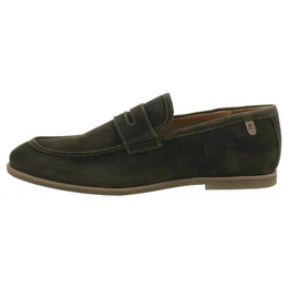 Floris Casual Green Suede Slipper