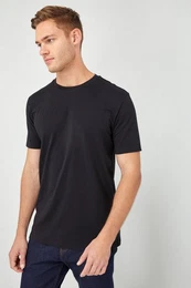 Bandeau-Bikini-Top Essential T-Shirt mit Rundhalsausschnitt (1-St)