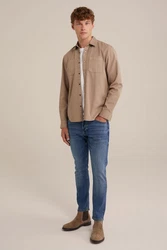 WE Fashion Slim-fit Jeans Blau
